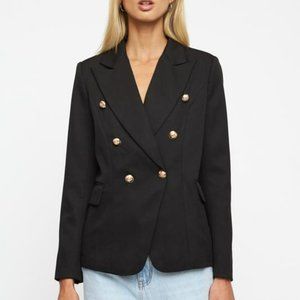 Lioness Palermo Blazer - Black - Size L NWOT